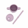 Gobelet avec paille en silicone Licorne - Sassi – Image 3
